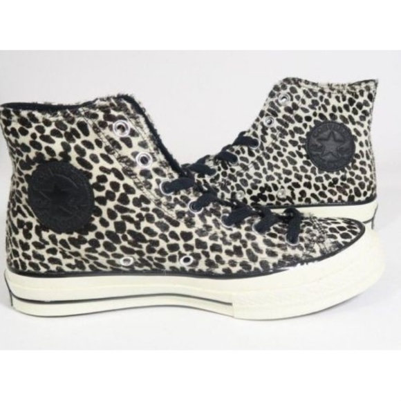 converse pony hair high top